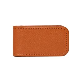 Magnetic Cash Clip by Ettinger. (tan)