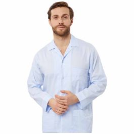 Jacquard Cotton Pajamas by Bonsoir of London. (blue)