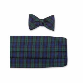 Silk Cummerbund Set -Black Watch