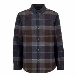 Chapter Check Overshirt - Midnight by Barbour