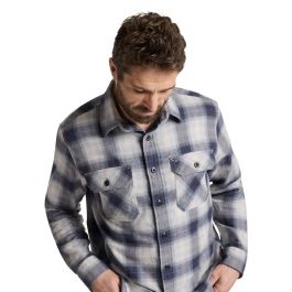 Burnside Shirt - Navy Plaid by Pendleton.