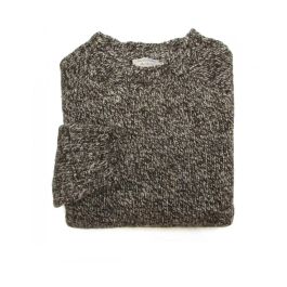 Eco Wool Crewneck Sweater by Harley of Scotland. (bovek)
