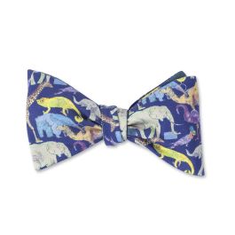Liberty London – Queue-for-the-zoo Bow Tie