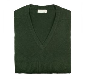 Scottish Lambswool Sweater – Rosemary by Scott & Charters Cashmere for Cable Car Clothiers.