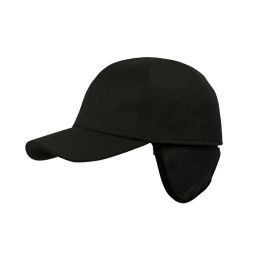 Wool Flannel Baseball Cap with Earflaps by Wigens.