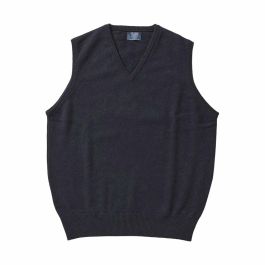 Geelong Slip Over Vest - Charcoal