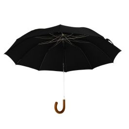 Telescopic Malacca Crook Umbrella