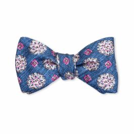 Alfred Medallions Bow Tie (blue)