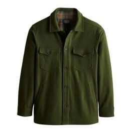 Wool Coat - Army Green by Pendleton.