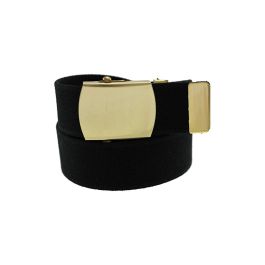 belts Military Buckle Black