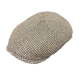 Slim Newsboy Relax Cap - Coffee Dyed by City Sport.