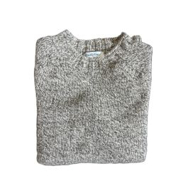 Fisherman Crewneck Sweater - Herdwick by Harley of Scotland.