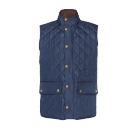 Lowerdale Gilet – Dark Blue by Barbour.