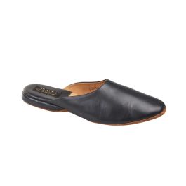 Leather Mule Slippers by Draper of Glastonbury