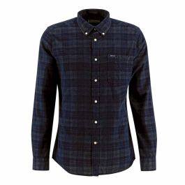 Southfield Cord Shirt by Barbour. (navy)