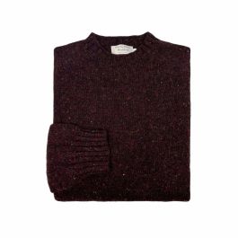 Donegal Crewneck Sweater by Harley of Scotland. (lewis)