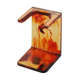 Shaving Brush Stand – Tortoise Acrylic by Colonel Conk.