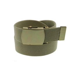 belts Military Buckle Khaki