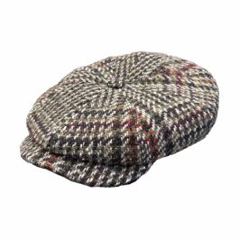 Relaxed Tweed Newsboy Cap by City Sport.