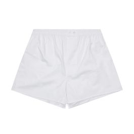 Classic Cotton Boxers - White by Bonsoir of London.