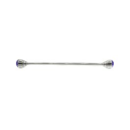 Collar Pin – Blue Crystal from Cable Car Clothiers.