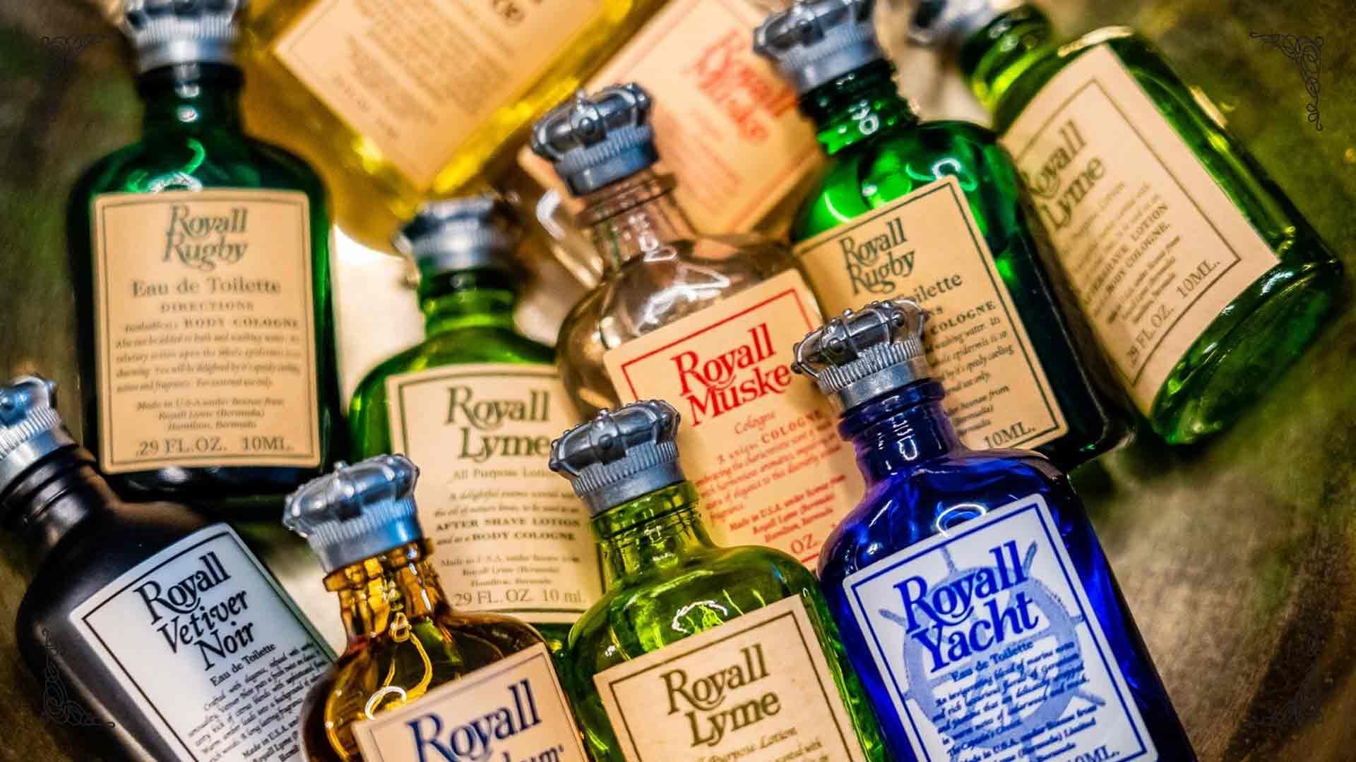 Royall Lyme of Bermuda Cologne Available at Cable Car Clothiers, San Francisco.