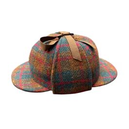 Tweed Sherlock Cap by Alfonso D'Este.