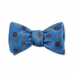 Chelsea Medallions Bow Tie (blue)