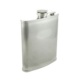 Basket Weave Flask – 6oz by Colonel Conk.