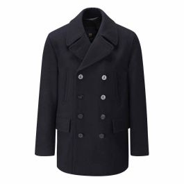 Churchill Reefer by Gloverall. (navy)