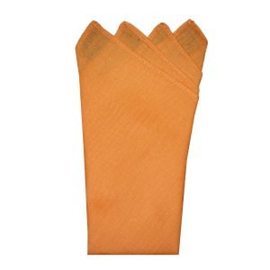 4-Point Pocket Square – Orange