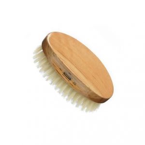 Military Oval Cherrywood Brush by Kent.