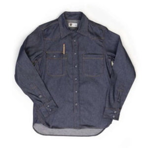 Topper Denim Shirt by Tellason.