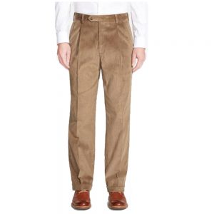 Corduroy Trousers - Pleated
