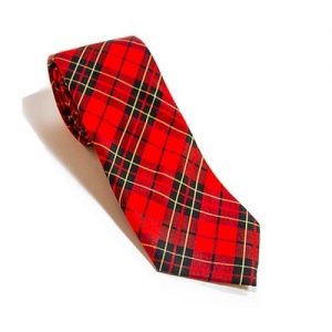Silk Necktie - Royal Stewart from Cable Car Clothiers.