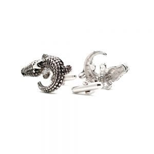 aligator cufflinks