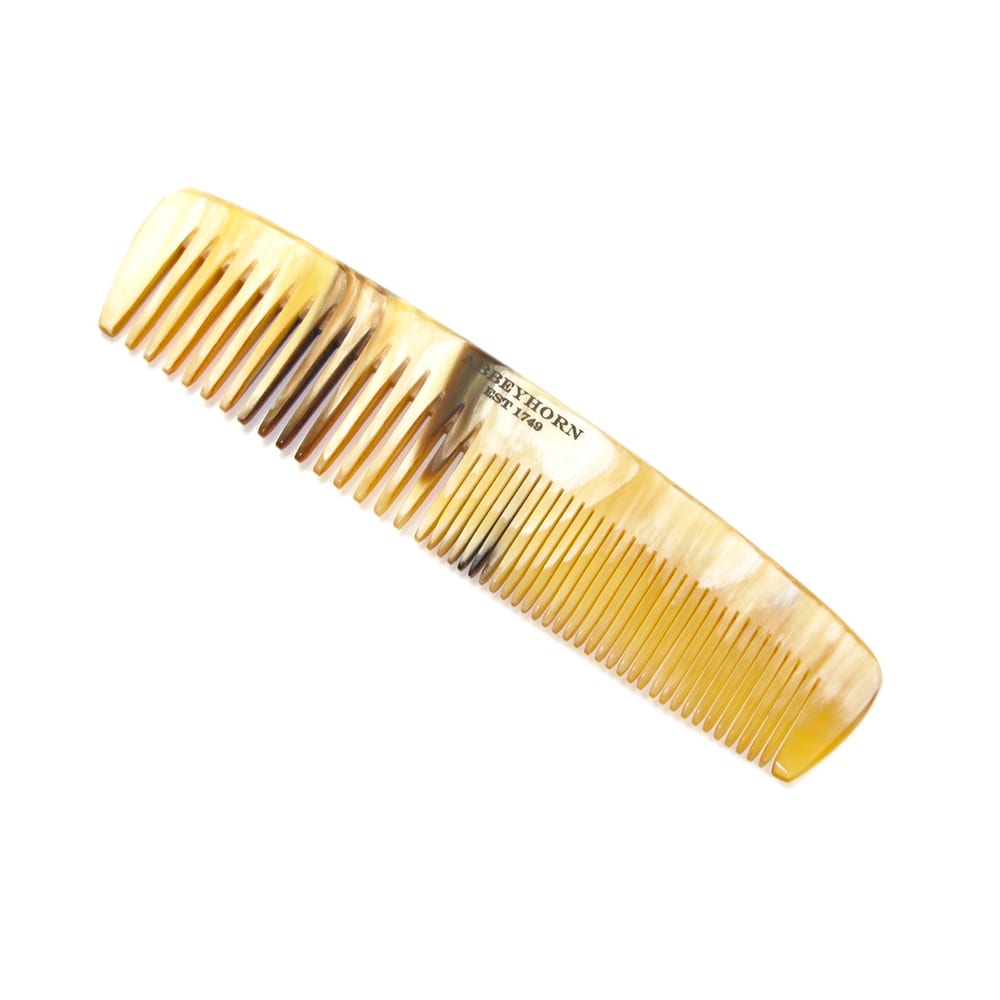 Abbeyhorn Pocket Comb Double tooth