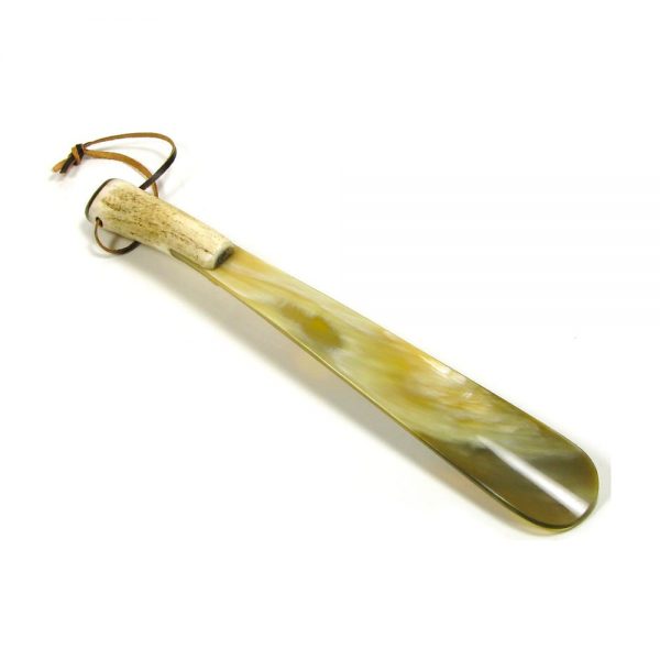 Stag Antler Handle Shoehorn - 16 1/2" by Abbeyhorn