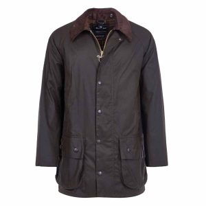 Classic Beaufort Wax Jacket by Barbour. (olive)