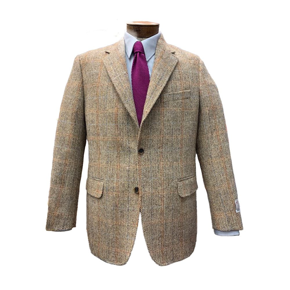 Harris tweed car discount coat