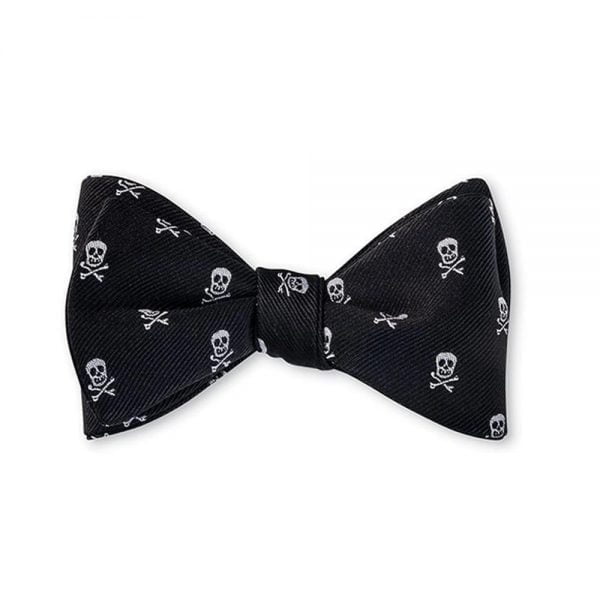 CCC Bow Tie Jolly Roger Black