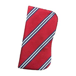 Eyeglass Case - Brooks Stripe (red)