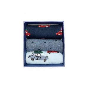 3 Pack Gift Cube - Holiday Cars by Corgi