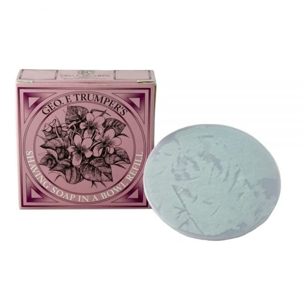 Geo F Trumper violet shaving soap refill