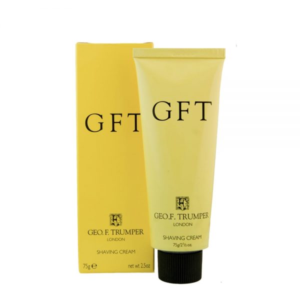 Geo F Trumper GFT shaving cream tube