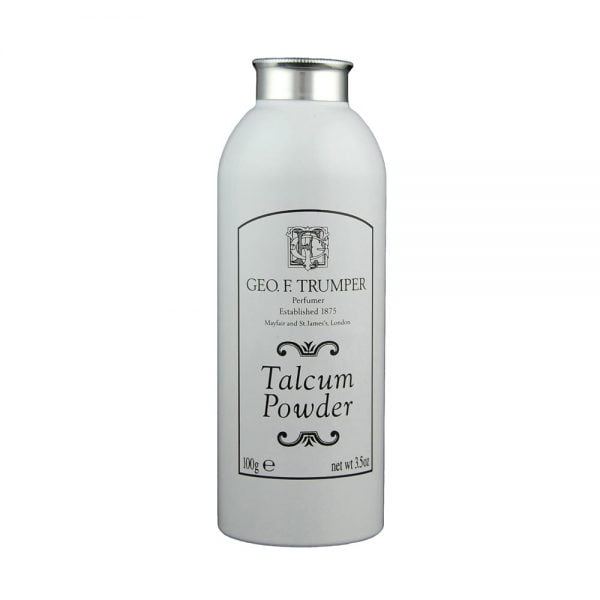 Geo F Trumper talcum powder