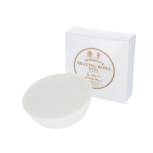 DR Harris Shaving Bowl Refill Almond