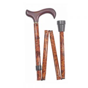Classic Canes Extra Long Derby Folding Cane