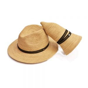 Traveler Raffia Straw Hat