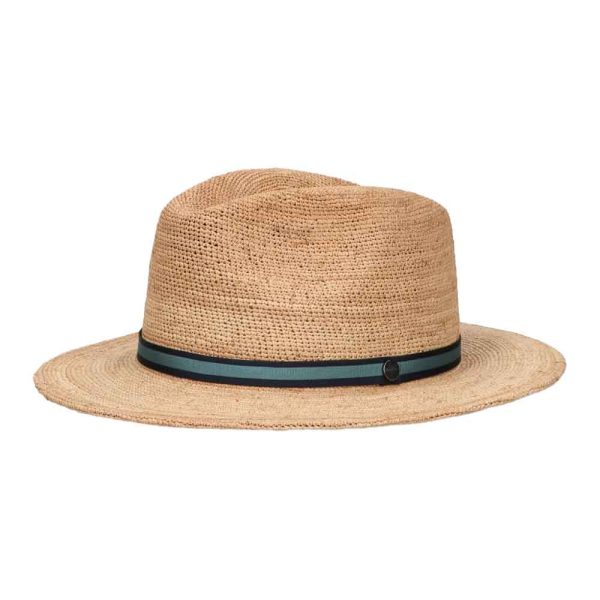 Raffia Crochet Travel Capello by Borsalino.